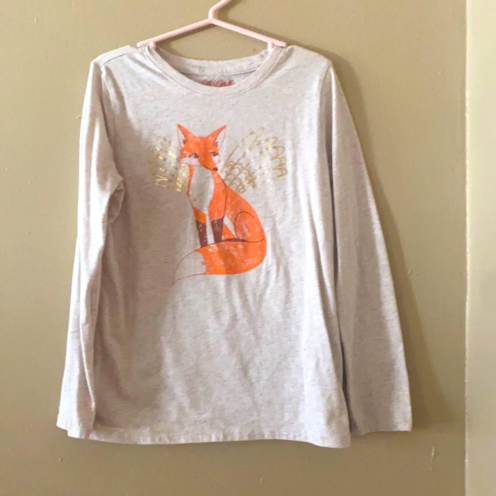 Cat & jack fox shirt GREAT CONDITION